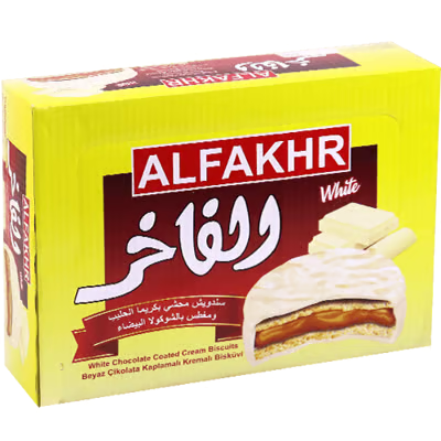 Al-Fakher Milchkekse, 12 Stück Yahalla ياهلا