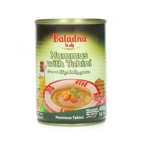 Baladna Hummus mit Tahini 400g – kühl lagern - Yahalla ياهلا