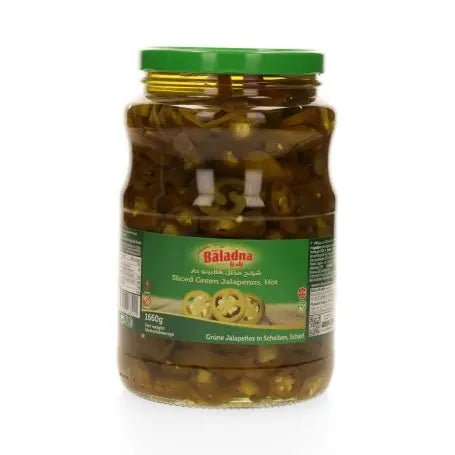 Baladna scharfe Jalapeño-Scheiben 1,3kg - Yahalla ياهلا
