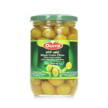 Durra Oliven 650g - Natives Olivenöl Extra - Yahalla ياهلا