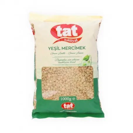 Grüner Linsen Trockenvorrat 1kg - Yahalla ياهلا
