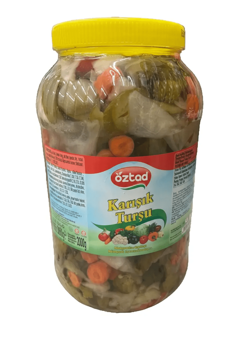 Öztad Gemischtes Gemüse in Lake 2 kg - Yahalla ياهلا