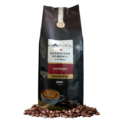 Schweizer Schümli Kolanda Espresso ganze Bohnen 1KG