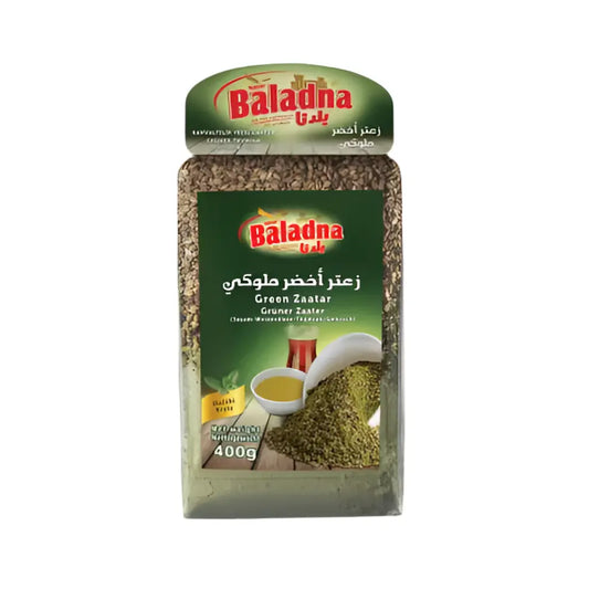 زعتر أخضر ملوكي بلدنا 400غرام Yahalla