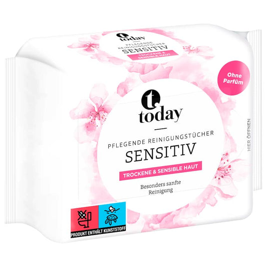 Today Pflegende Reinigungstücher sensitiv 25 Tücher