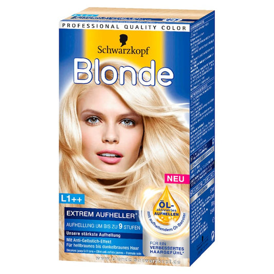 Schwarzkopf Blonde Aufheller L1++ Extrem Aufheller Plus 143ml