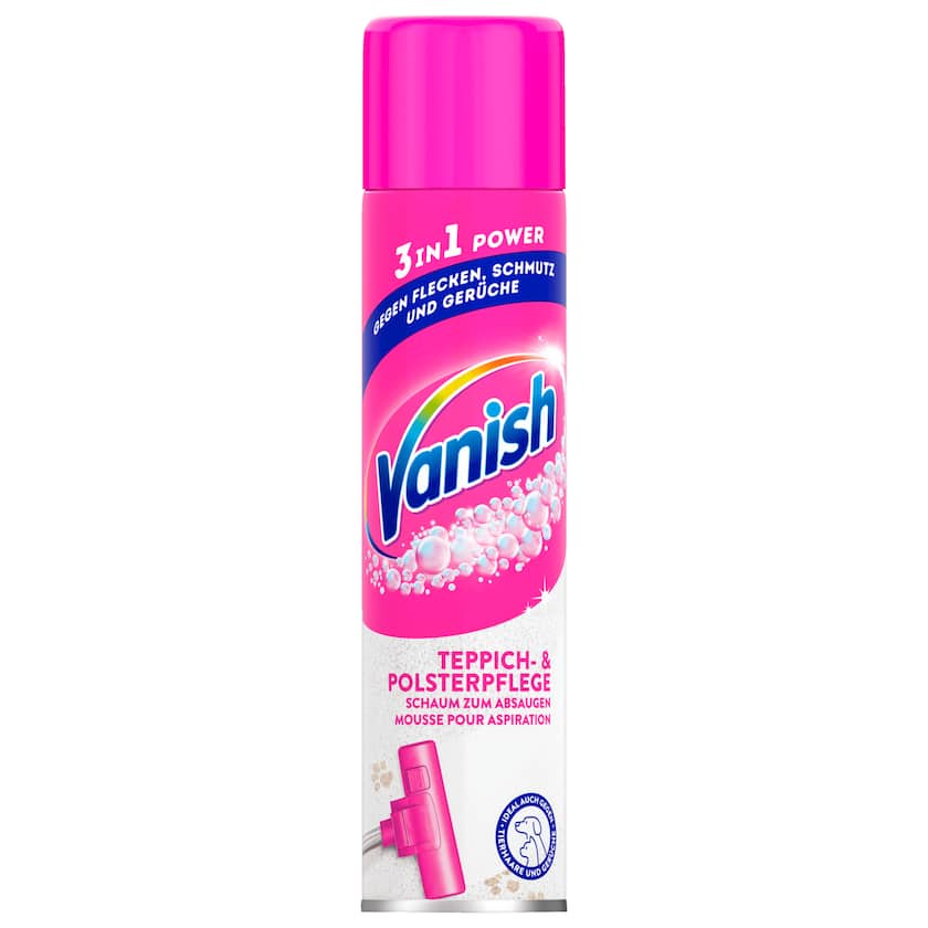 Vanish Teppich- und Polsterpflege Schaum 650ml