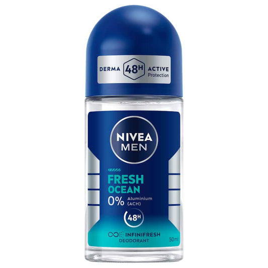 NIVEA Men Deo Roll-On Fresh Ocean ohne Aluminium 50ml