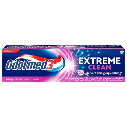 Odol-med3 Zahncreme Extreme Clean Tiefenreinigung 75ml