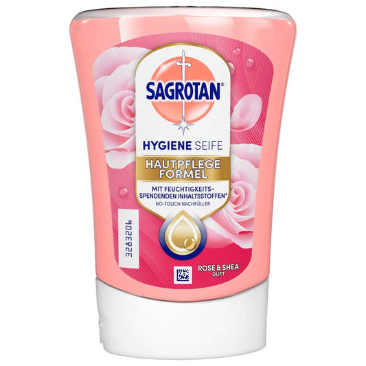 Sagrotan No-Touch Hygieneseife Nachfüller Rose & Shea Duft 250ml