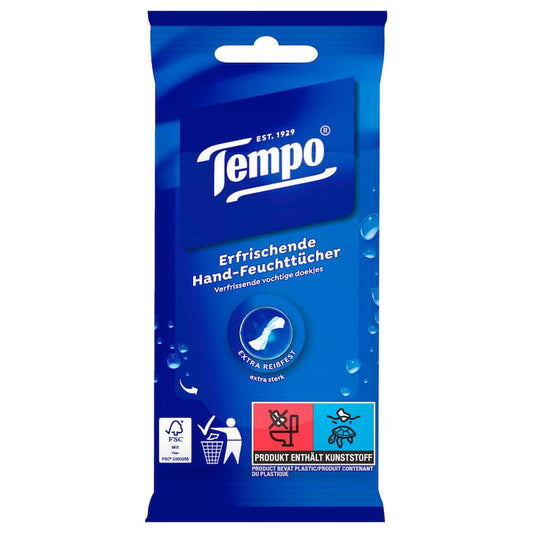 Tempo Feuchttücher Fresh to go Classic 10 Tücher