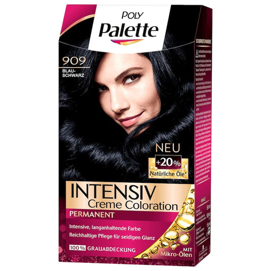 Poly Palette Intensiv-Creme-Coloration 909 Blauschwarz 115ml