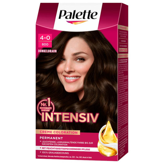 Poly Palette Intensiv-Creme-Coloration 800 Dunkelbraun 115ml