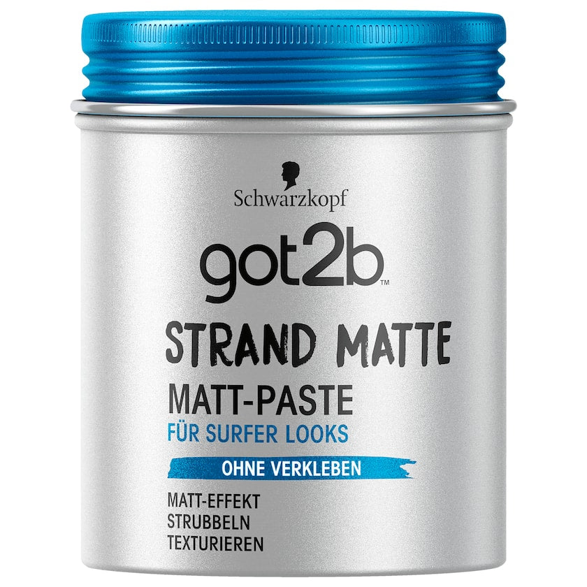 Schwarzkopf got2b Mattpaste Strandmatte 100ml