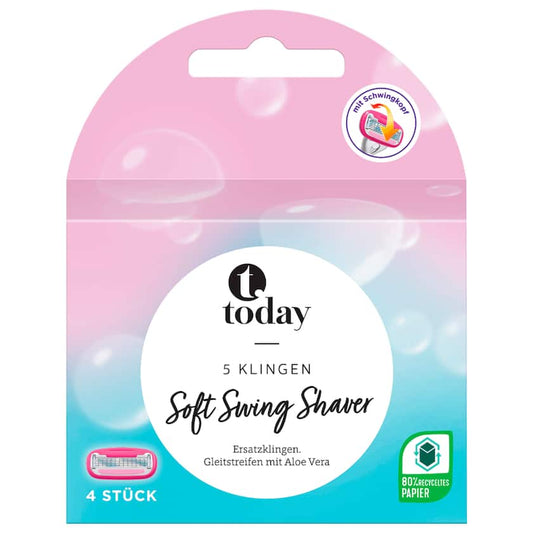 Today 5 Klingen Damen 3+1 Stück