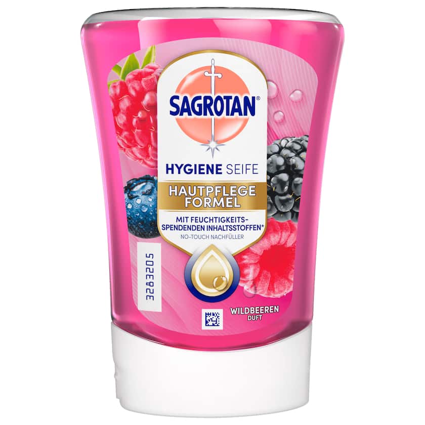 عبوة إعادة تعبئة صابون ساجروتان نو تاتش برائحة التوت البري 250 مل