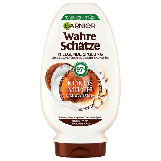 Garnier Wahre Schätze Pflege-Spülung Kokosmilch & Macadamia 200ml
