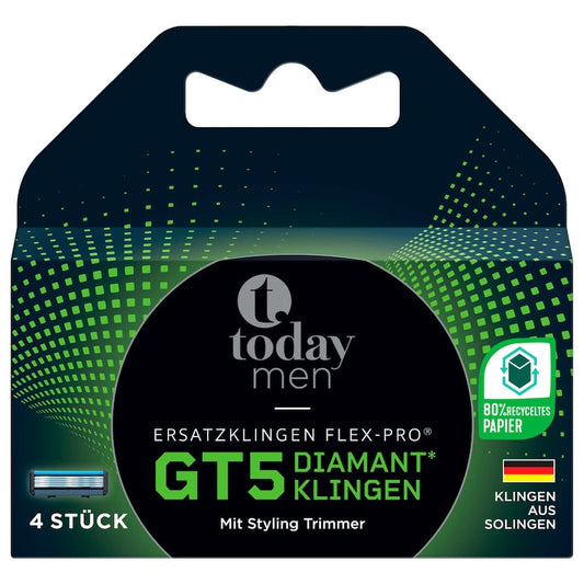 Today Men GT5 Ersatzklingen 4 Stück