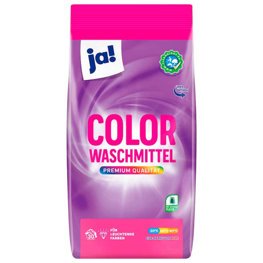 ja! Colorwaschmittel 2,02kg, 30WL