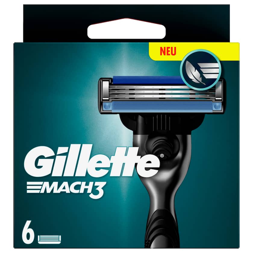 Gillette Klingen Mach3 6 Stück