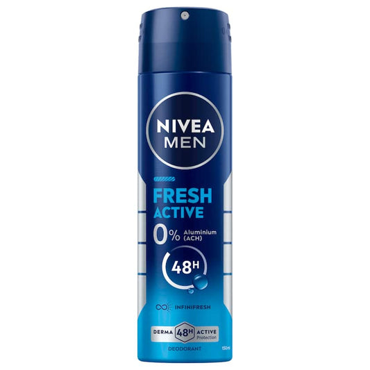 NIVEA Men Deospray Fresh Active Spray 48h ohne Aluminium 150ml