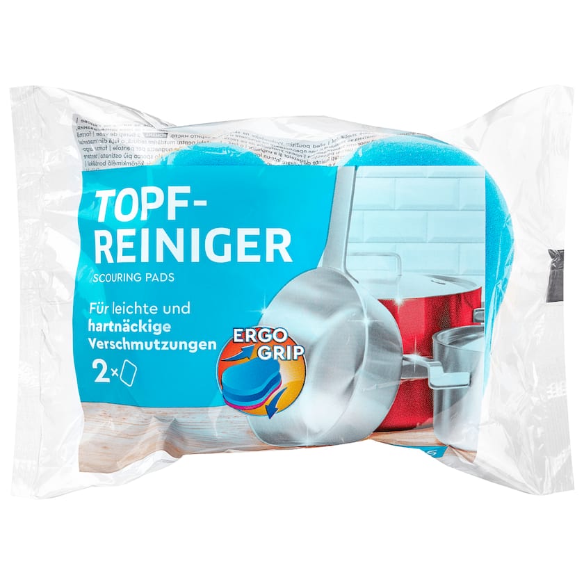 Vivess Topfreiniger Ergo Grip 2 Stück
