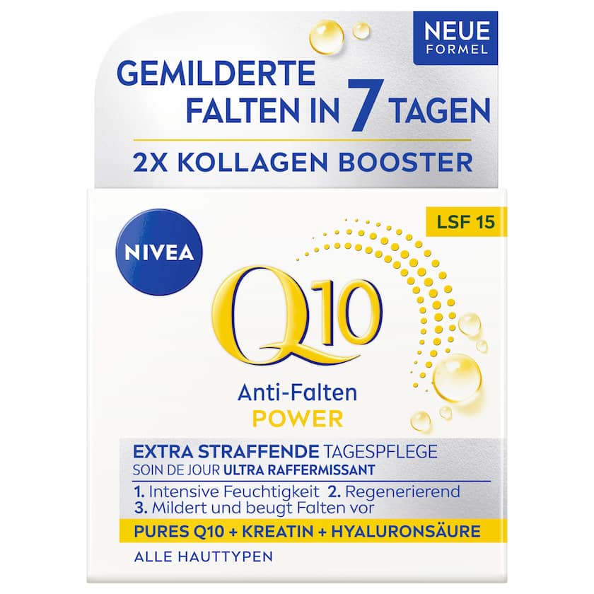 NIVEA Q10 Power Tagespflege LSF 15 Anti-Falten + Straffung 50ml