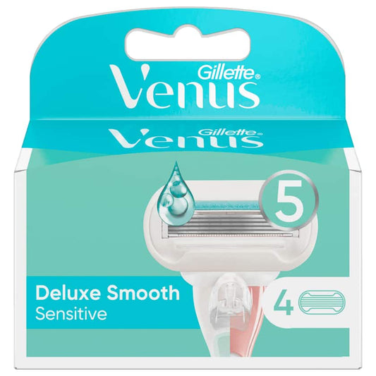 Gillette Venus Klingen Extra Smooth Sensitive 4 Stück