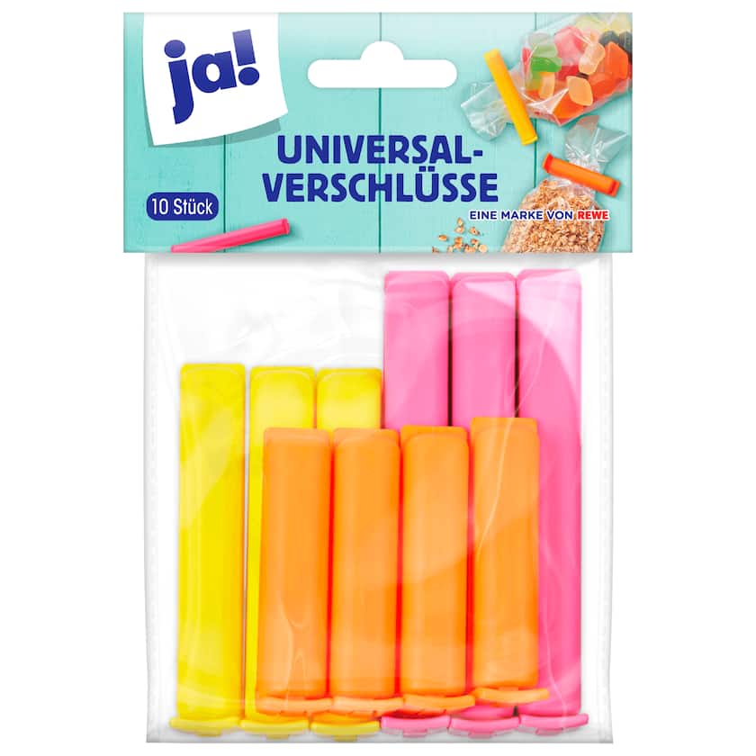 ja! Universalverschlüsse 10 Stück