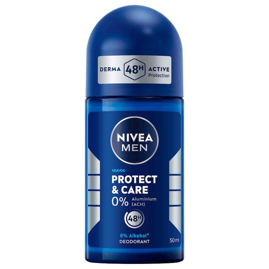 NIVEA Men Deo Roll-On Protect & Care 0% Alu 50 ml