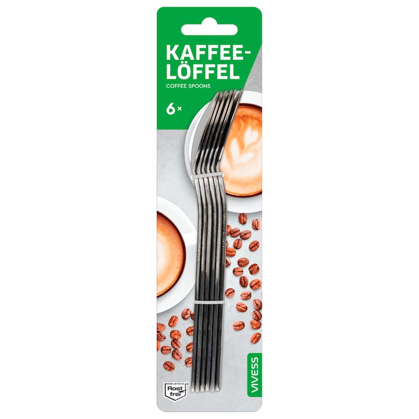 Vivess Kaffeelöffel 6 Stück