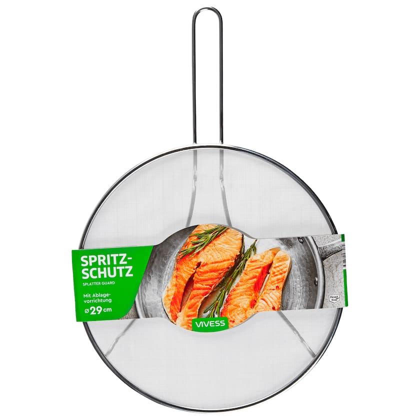 واقي رش Vivess، من الفولاذ المقاوم للصدأ، ø29 سم