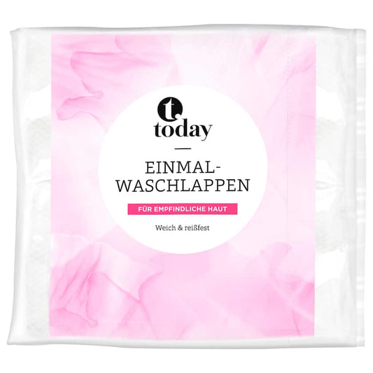 Today Einmalwaschlappen Sensitiv 50 Stück