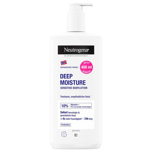 Neutrogena Sensitive Bodylotion Deep Moisture 400ml