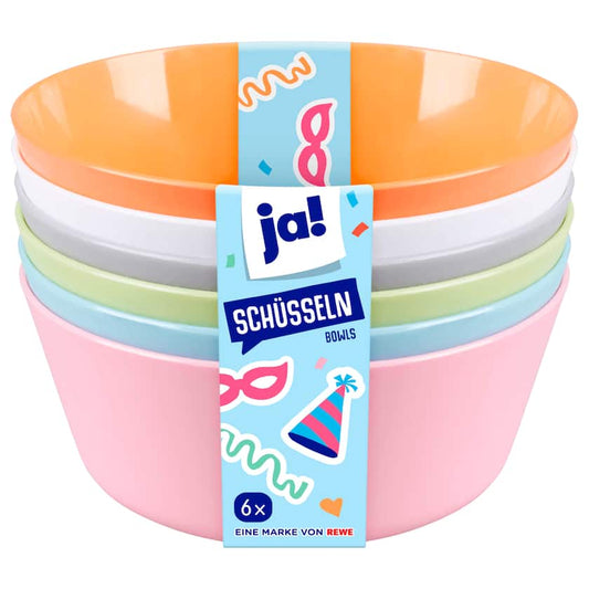 ja! Schüsseln 6 Stück