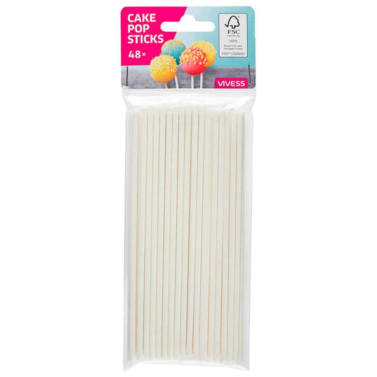 Vivess Cake Pop Sticks 48 Stück