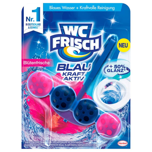 WC Frisch Kraft-Aktiv Blau Blütenfrische 50g
