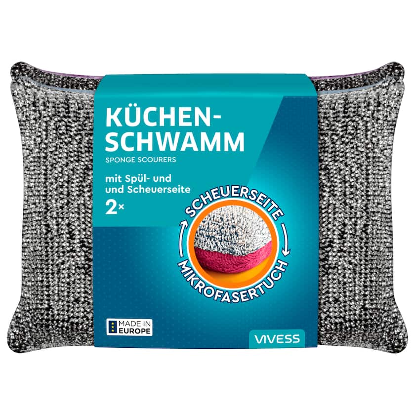 Vivess Küchenschwamm 2 Stück