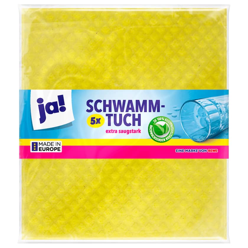 ja! Schwammtuch 5 Stück