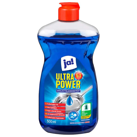 ja! Spülmittelkonzentrat Ultra Power 5-in-1 500ml