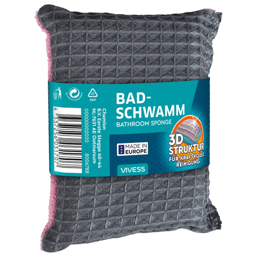 Vivess Badschwamm 2in1