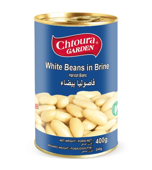 Chtoura Garden Weiße Bohnen 400g Dose