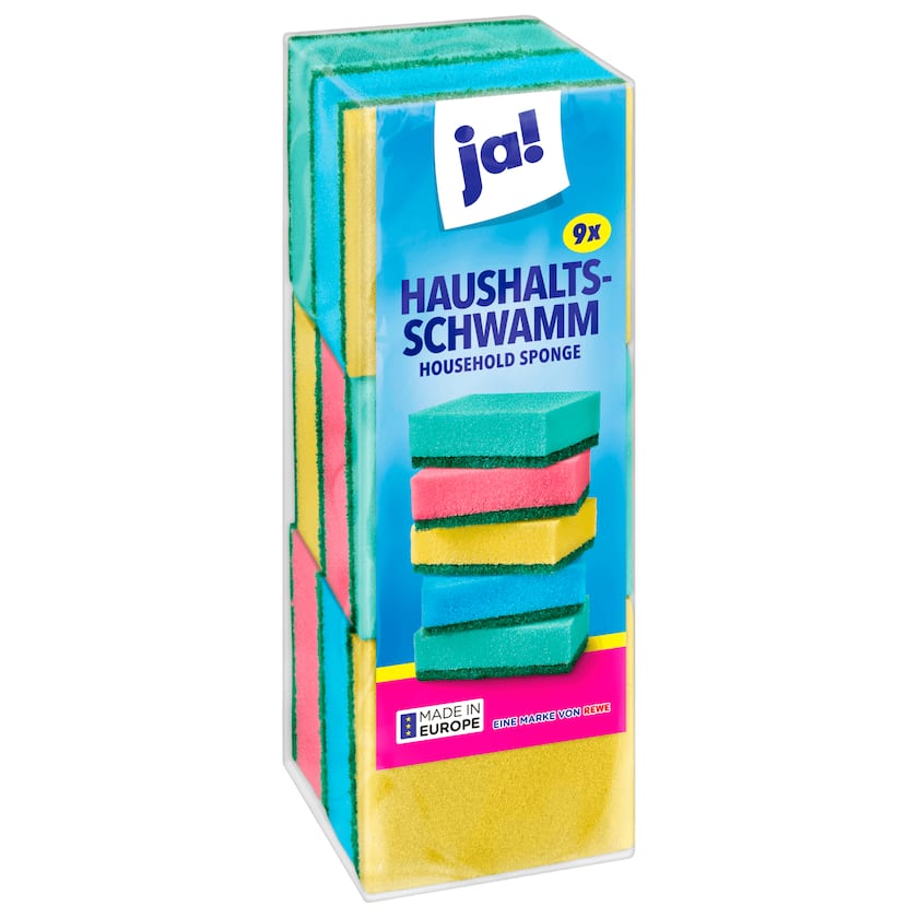 ja! Haushaltsschwamm 9 Stück