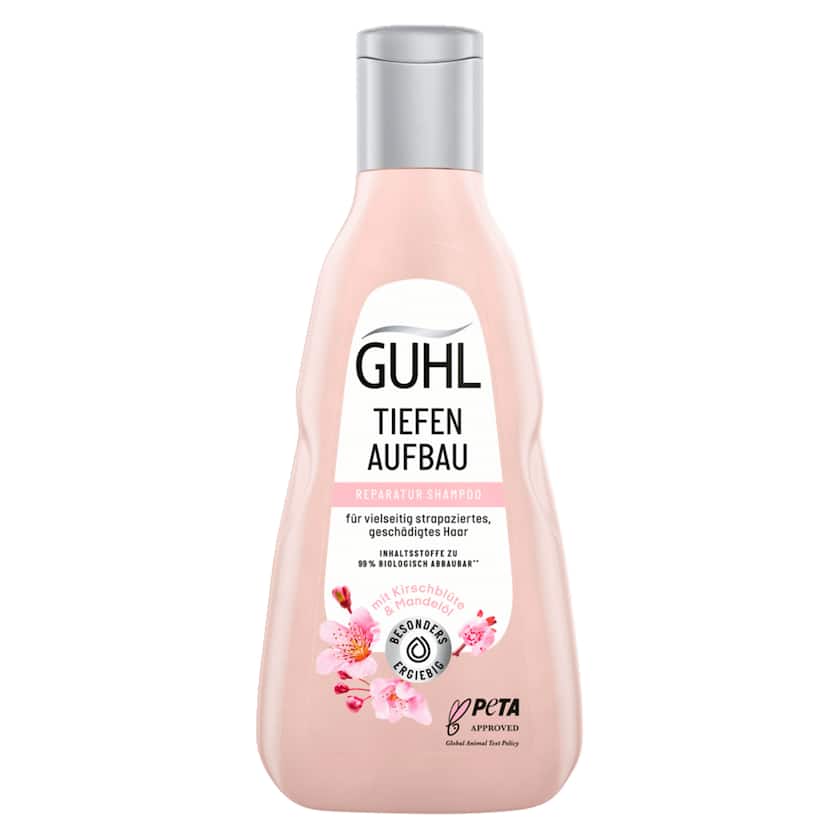 Guhl Tiefenaufbau Reparatur Shampoo mit Kirschblüte & Mandelöl 250ml