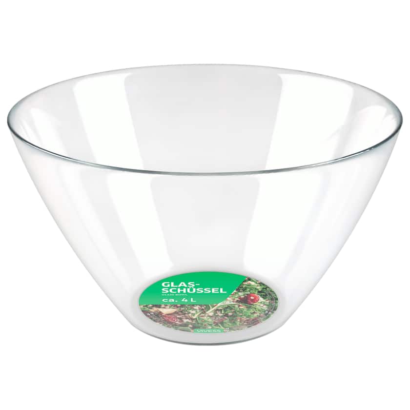 Vivess Glasschale ca. 4l