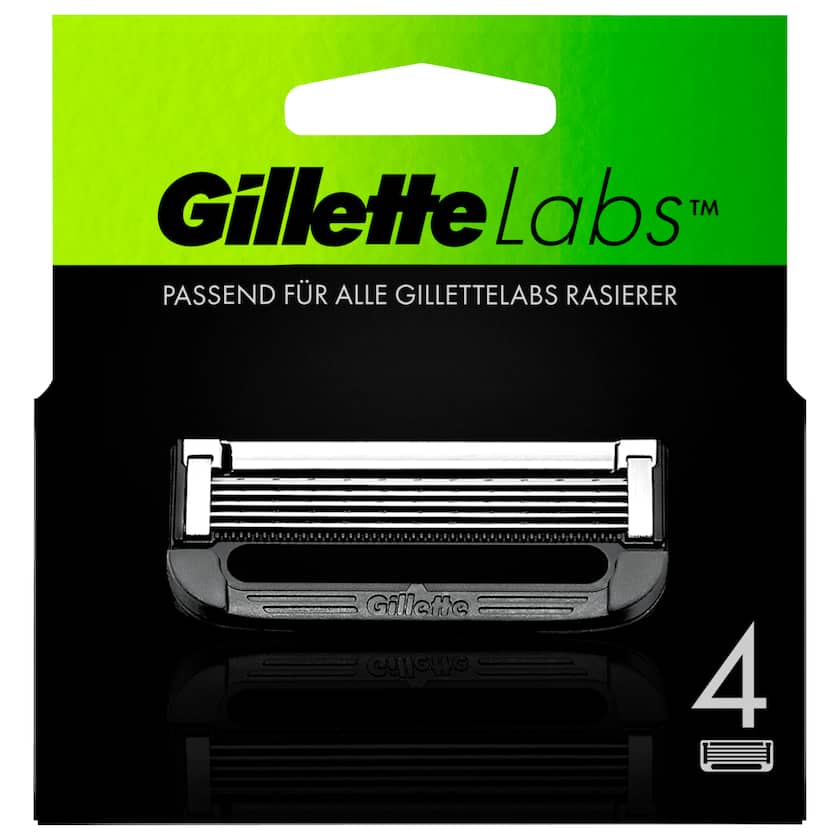 Gillette Labs Rasierklingen 4 Stück