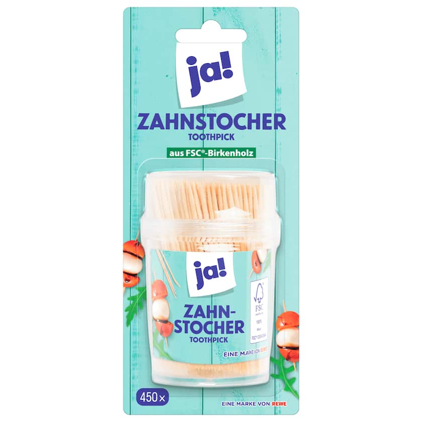ja! Zahnstocher 450 Stück