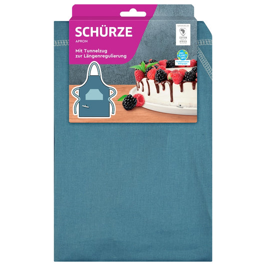 Vivess Küchen Schürze mit Tunnelzug