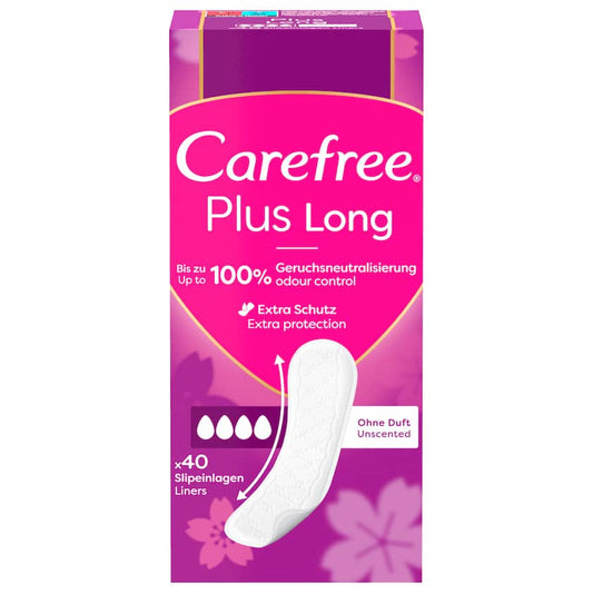 Carefree Slipeinlagen Plus long 40 Stück