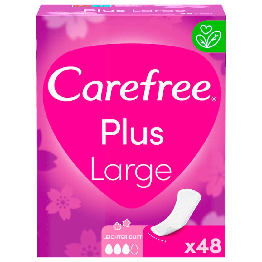 Carefree Slipeinlagen Plus Large 48 Stück